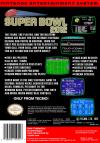 Tecmo Super Bowl 2K12 (drummer's end of 2012 roster) Box Art Back